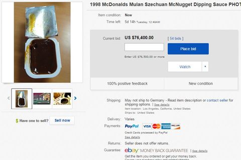 Diese McDonald's Sauce kostet über 75.000 Dollar