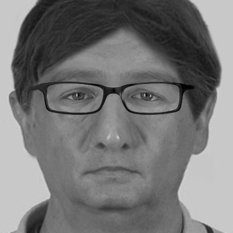 Mit diesem Phantombild sucht die Polizei nach einem Doppelmörder.