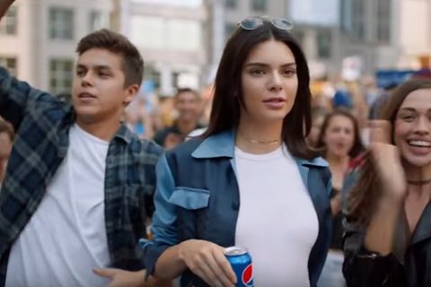 Kendall Jenner im Pepsi-Spot