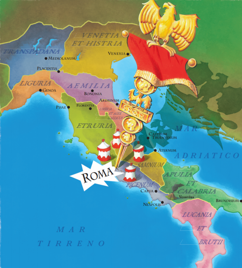 Das Jahr 50 v. Chr.: Ganz Italien ist von den Römern besetzt… Ganz Italien? Nein, nicht komplett! Während Cäsar von einem vereinten Italien träumt, besteht die Halbinsel aus verschiedenen Regionen, die großen Wert auf ihre Unabhängigkeit legen.