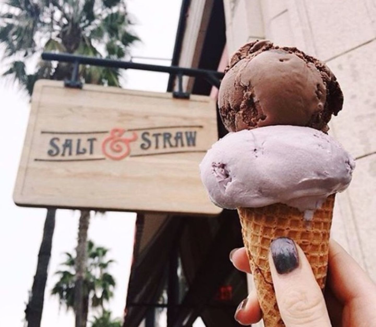 Kim und Tyler Malek, die Besitzer von Salt&Straw, kreieren Eis aus Essensresten.