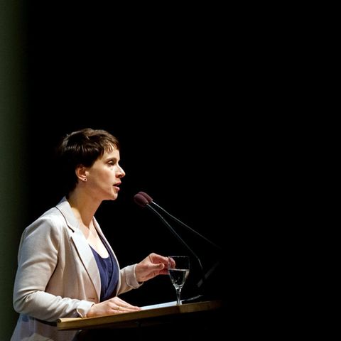 Die AfD-Vorsitzende Frauke Petry