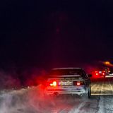 Auch in der Nacht werden Kilometer gemacht