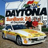 Auch an der berühmten Rennstrecke von Daytona wurde Halt gemacht