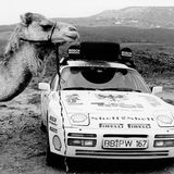 Der Porsche 944 erkundete auch heiße Gegenden