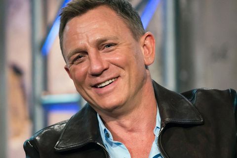 Daniel Craig, viermaliger James-Bond-Darsteller, grinst in die Kamera