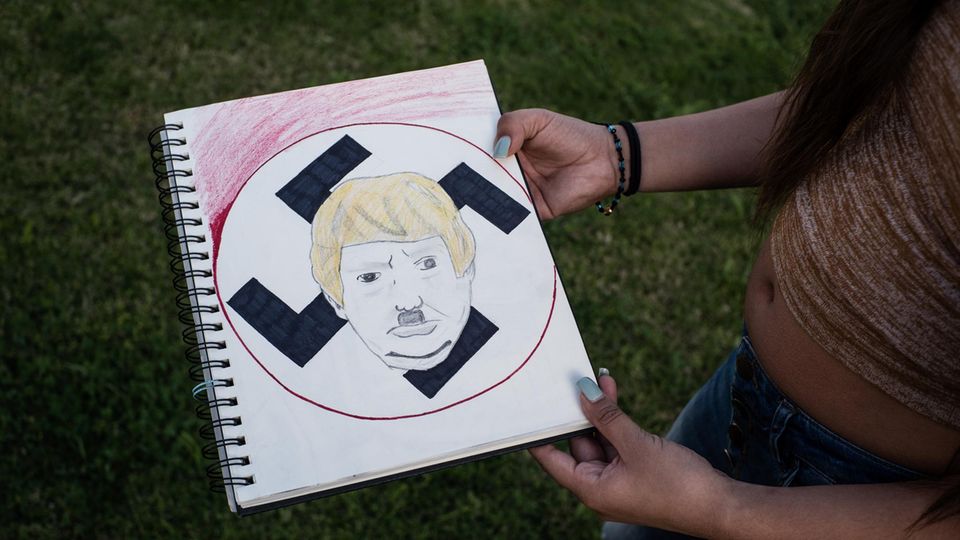 Lupita Trump als Hitler
