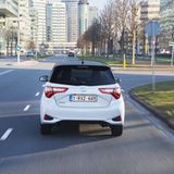 3,95 Meter ist der Toyota Yaris lang.