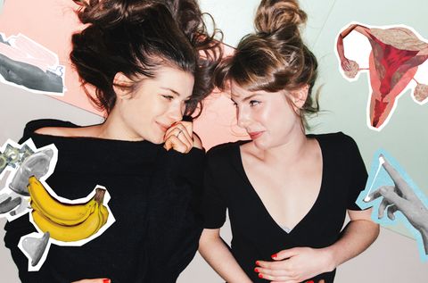 Reden gern über die Menstruation - und haben darüber nun ein Buch verfasst: Luisa Stömer (24, links) und Eva Wünsch (25)