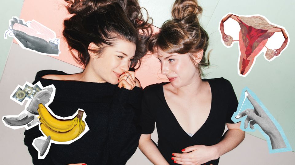 Buch über Periode: "Ebbe & Blut" Reden gern über die Menstruation - und haben darüber nun ein Buch verfasst: Luisa Stömer (24, links) und Eva Wünsch (25)