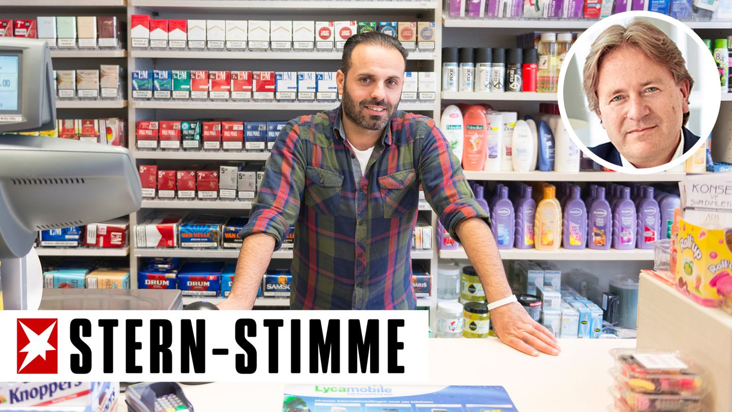 Der clevere Kioskmann