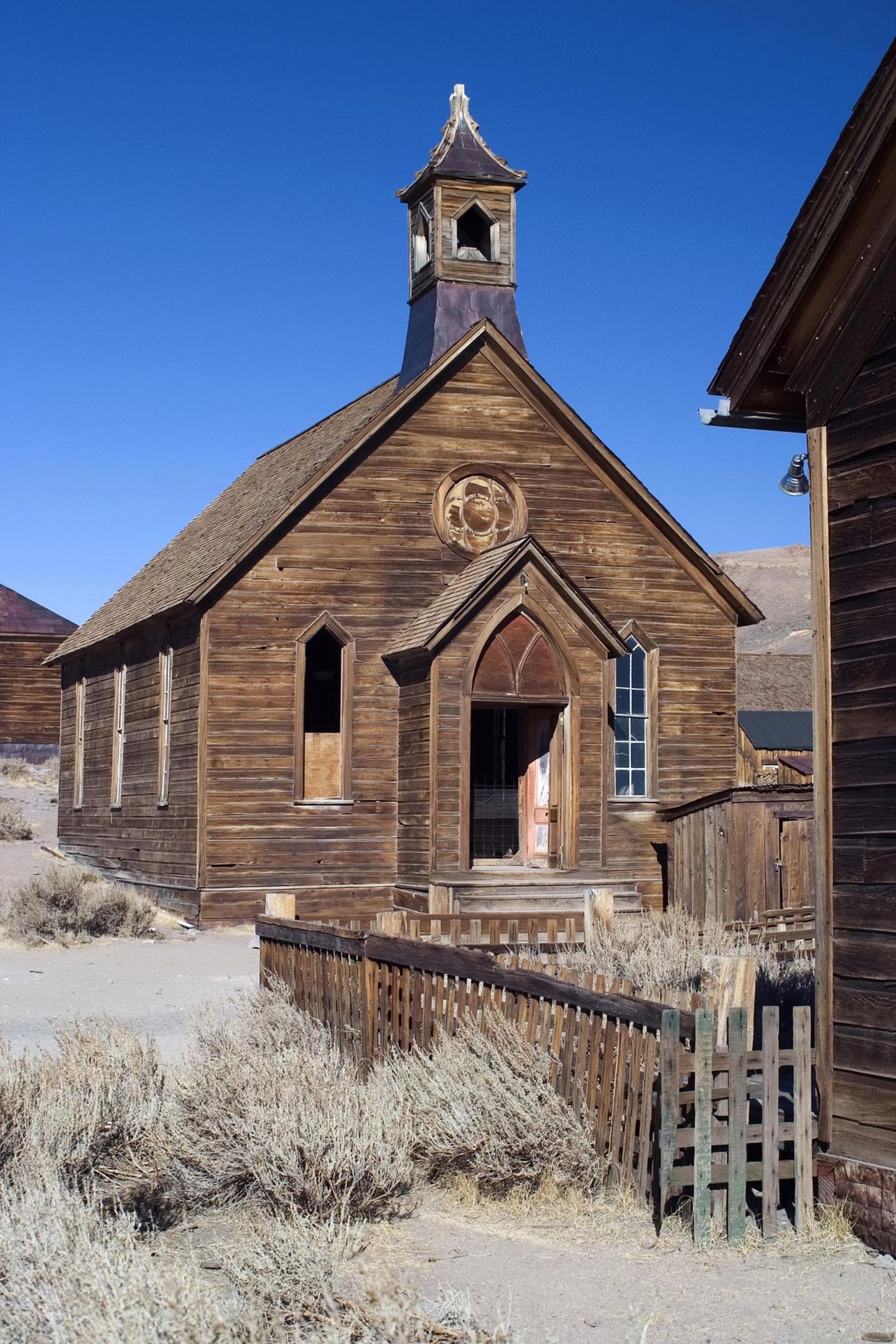 Bodies Methodisten-Kirche könnte auch aus der SciFi-Western-Serie "Westworld" stammen