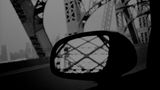 David Bradford, Coaster Ride Stealth, 1994    From Drive-By Shootings series    C-print, 28 × 35.5 cm