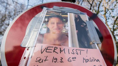 Bereits kurz nach dem Verschwinden von Malina K. sind in Regensburg Flugblätter ausgehängt worden
