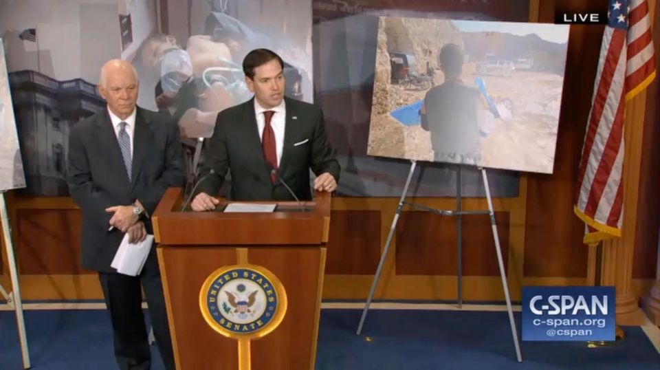 Nach Giftgasangriff und Vergeltung: So eindringlich erklärt Senator Marco Rubio die Lage in Syrien Nach Giftgasangriff und Vergeltung: So eindringlich erklärt Senator Marco Rubio die Lage in Syrien