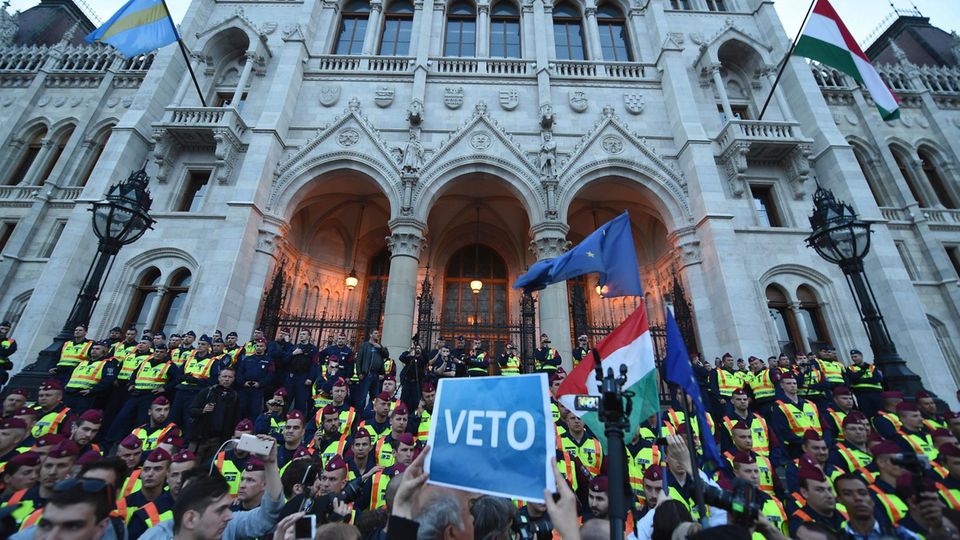 Ungarn Protest CEU Ungarn Protest CEU