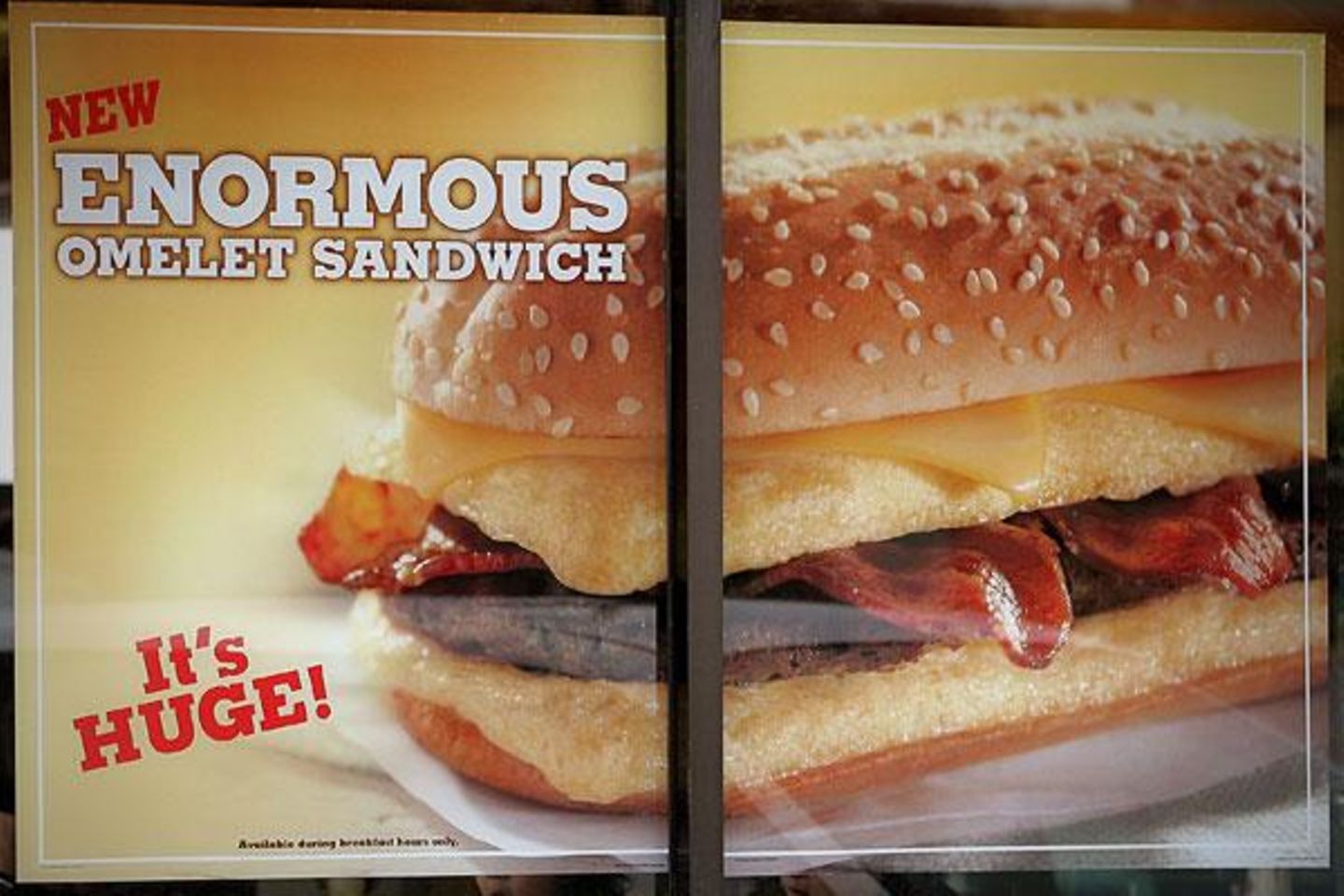 Burger King's großes Omelette-Sandwich  Das "große Sandwich" war für die Gäste bei Burger King wohl etwas zu groß. Es wurde einfach kein Verkaufsschlager, deshalb flog es vom Menü.