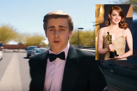 Emma Stone Einladung zum Abschlussball