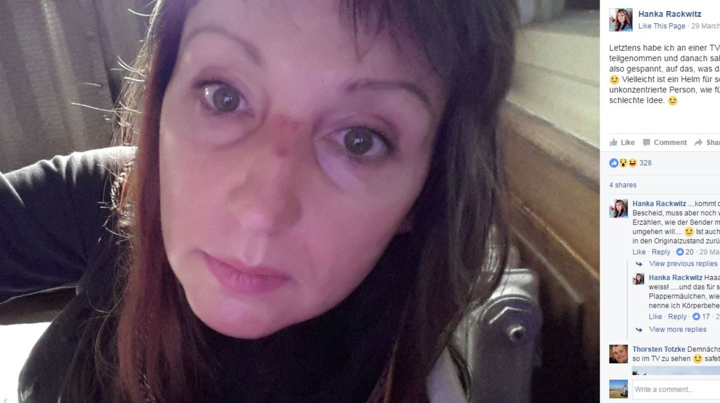 Grill den Henssler: Hanka Rackwitz stürzt
