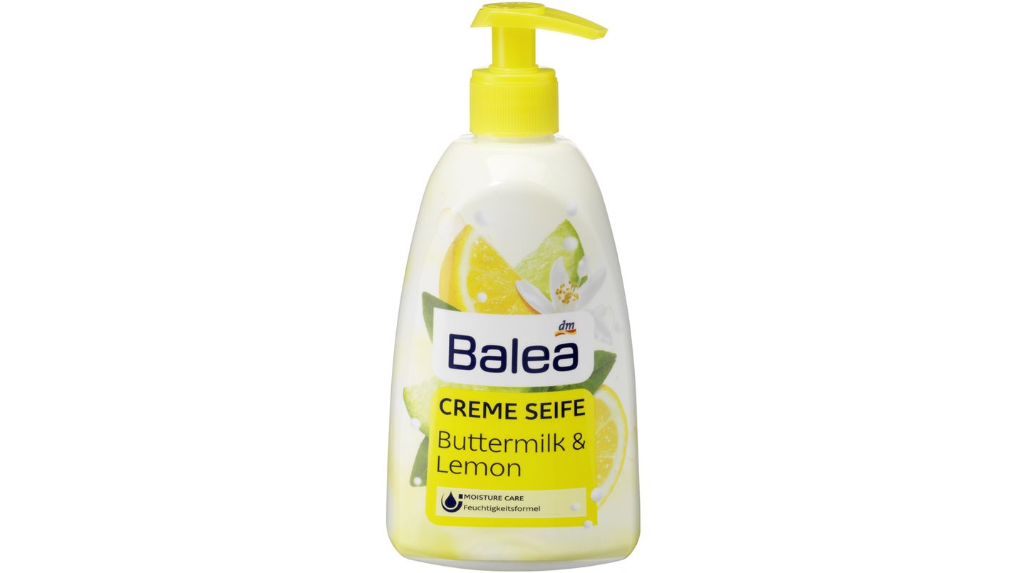 Balea Creme Seife "Buttermilk & Lemon" von DM