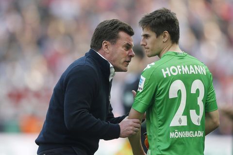 Die taktischen Anweisungen von Dieter Hecking kamen eindeutig zu spät: Hecking hatte Hofmann bereits ausgewechselt