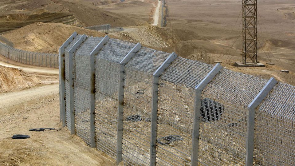 Grenzzaun an der israelisch-ägyptischen Grenze (Symbolbild)