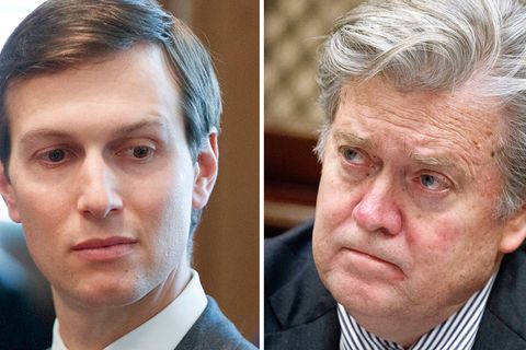 Jared Kushner und Stephen Bannon