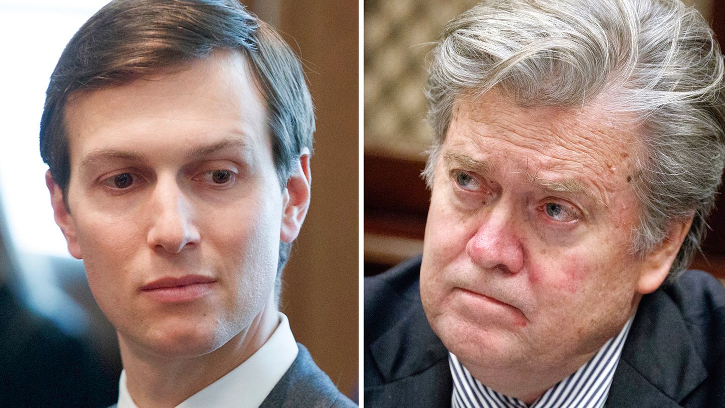 Jared Kushner und Stephen Bannon