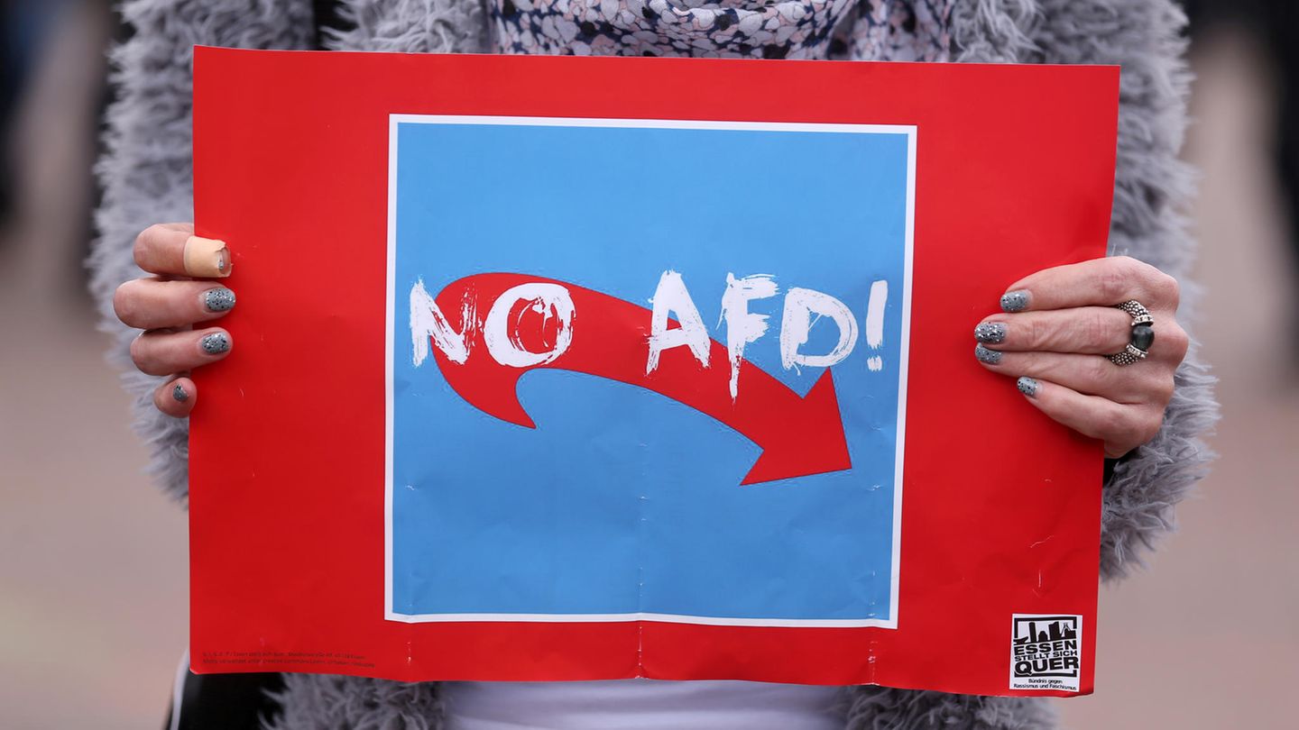 "No AfD"-Plakat