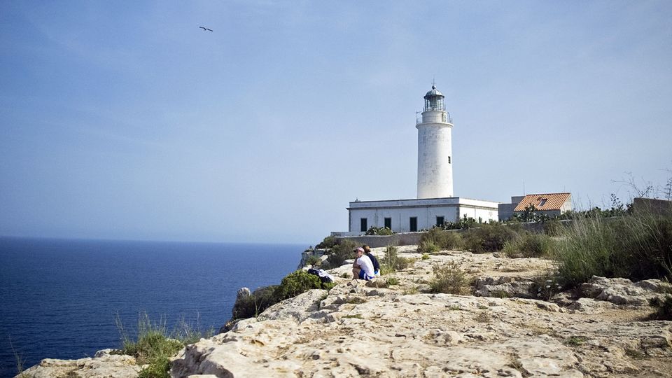 Far de la Mola im Osten von Formentera Far de la Mola im Osten von Formentera