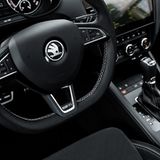 Das Sportlenkrad ist unten abgeflacht