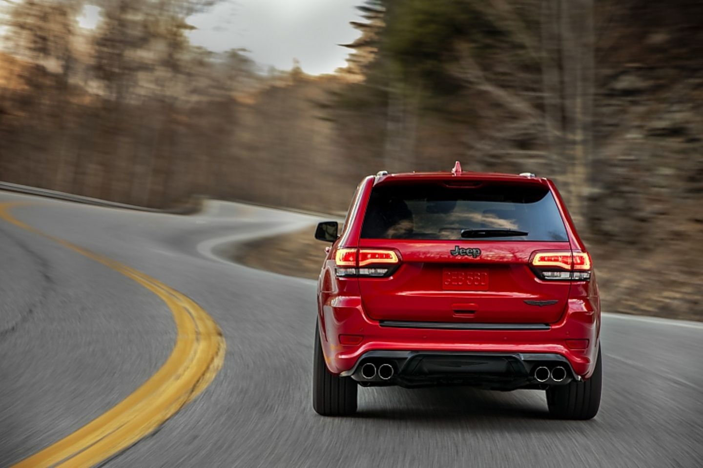 Der Jeep Grand Cherokee Trackhawk hat kräftige Brembo-Bremsen