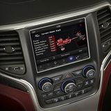 Der Jeep Grand Cherokee Trackhawk zeigt viele Werte an