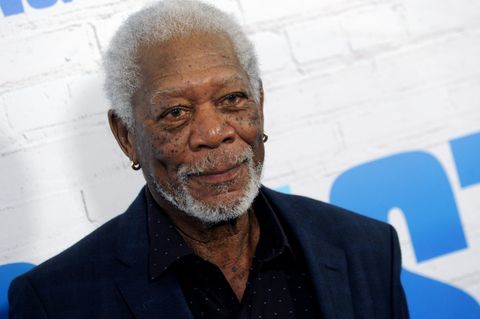 US-Schauspieler Morgan Freeman bei der amerikanischen Premiere des neuen Kinofilms "Abgang mit Stil"
