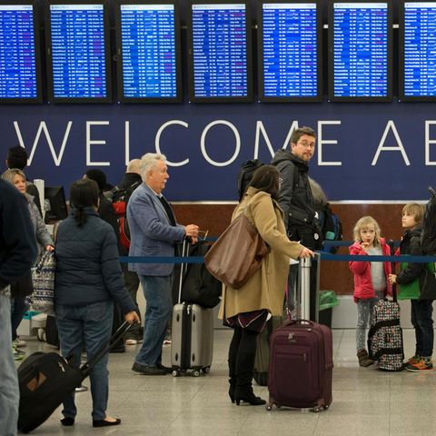 Am Flughafen in Atlanta