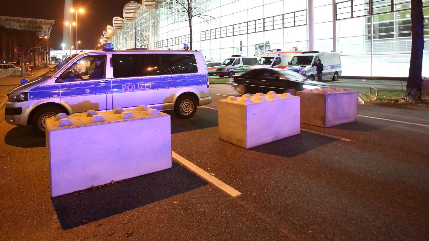 Die Betonsperren sollen für Sicherheit sorgen