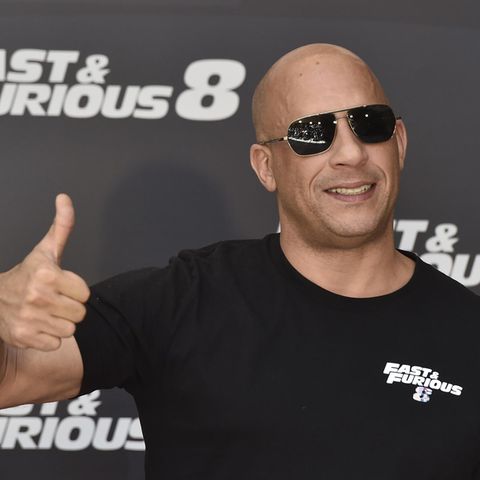 Vin Diesel bei der Premiere von "Fast & Furious 8" in Madrid, Spanien.