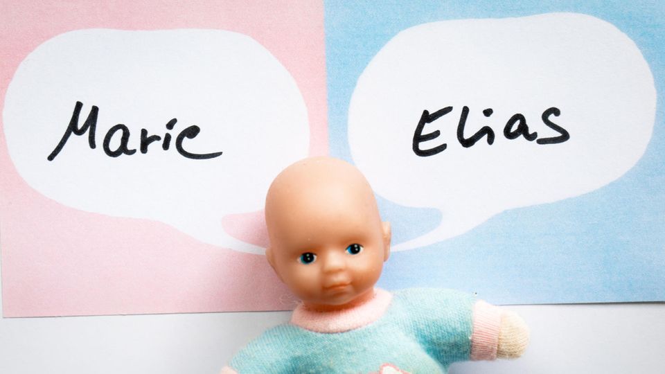 Marie und Elias waren im Jahr 2016 die beliebtesten Babynamen in Deutschland