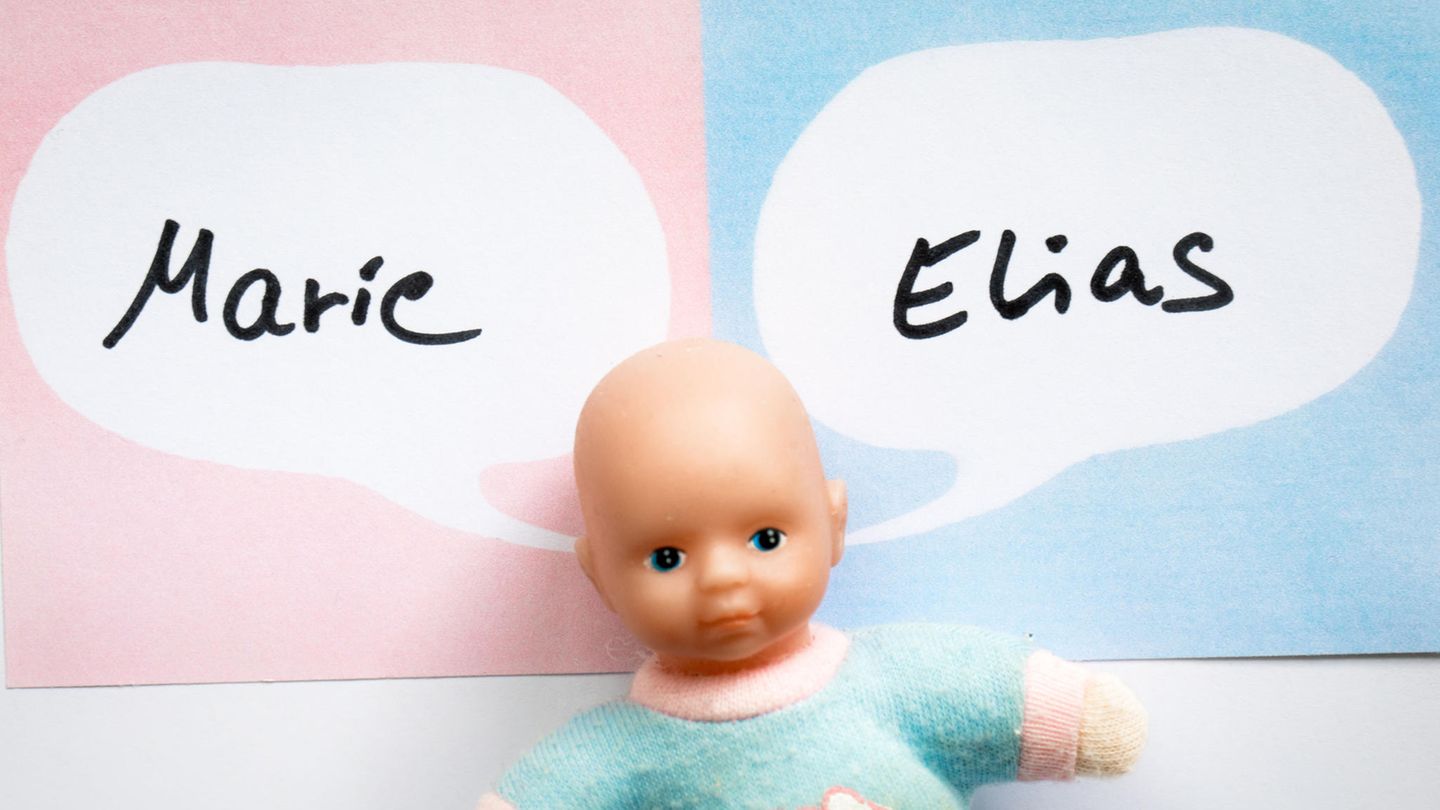 Marie und Elias waren im Jahr 2016 die beliebtesten Babynamen in Deutschland