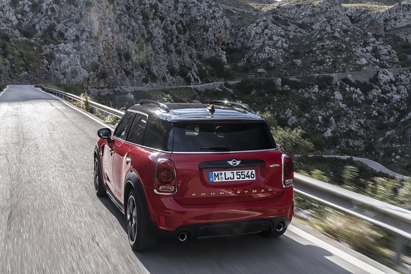 Mini John Cooper Works Countryman - unterwegs in den Bergen