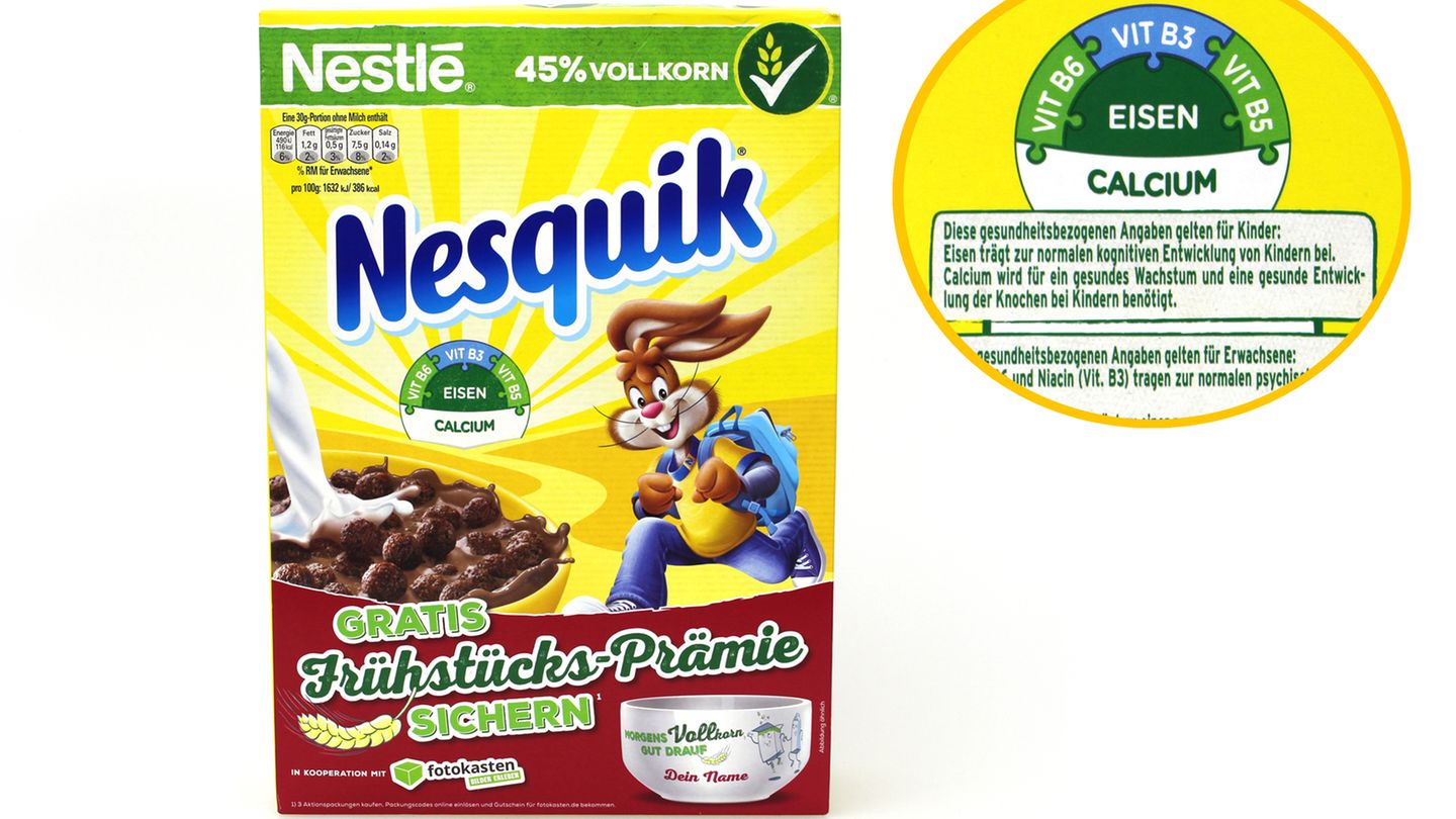 Nestlés Knusperfrühstück sei eine "dreiste Gesundheitslüge"