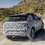 VW T-Roc Prototyp - ungewöhnliches Heck