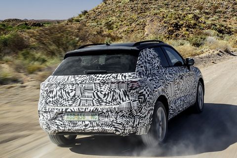 VW T-Roc Prototyp - ungewöhnliches Heck