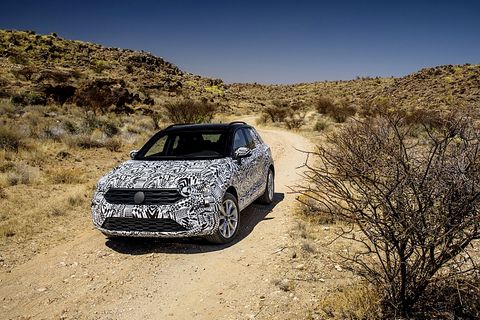 VW T-Roc Prototyp - wahlweise mit Front- oder Allradantrieb