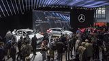 Mercedes Messestand auf der NYIAS