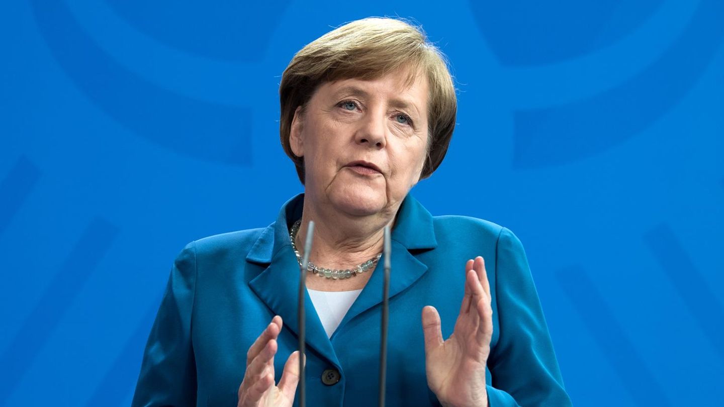 Militärische Mittel will Angela Merkel gegen Nordkorea nicht einsetzen