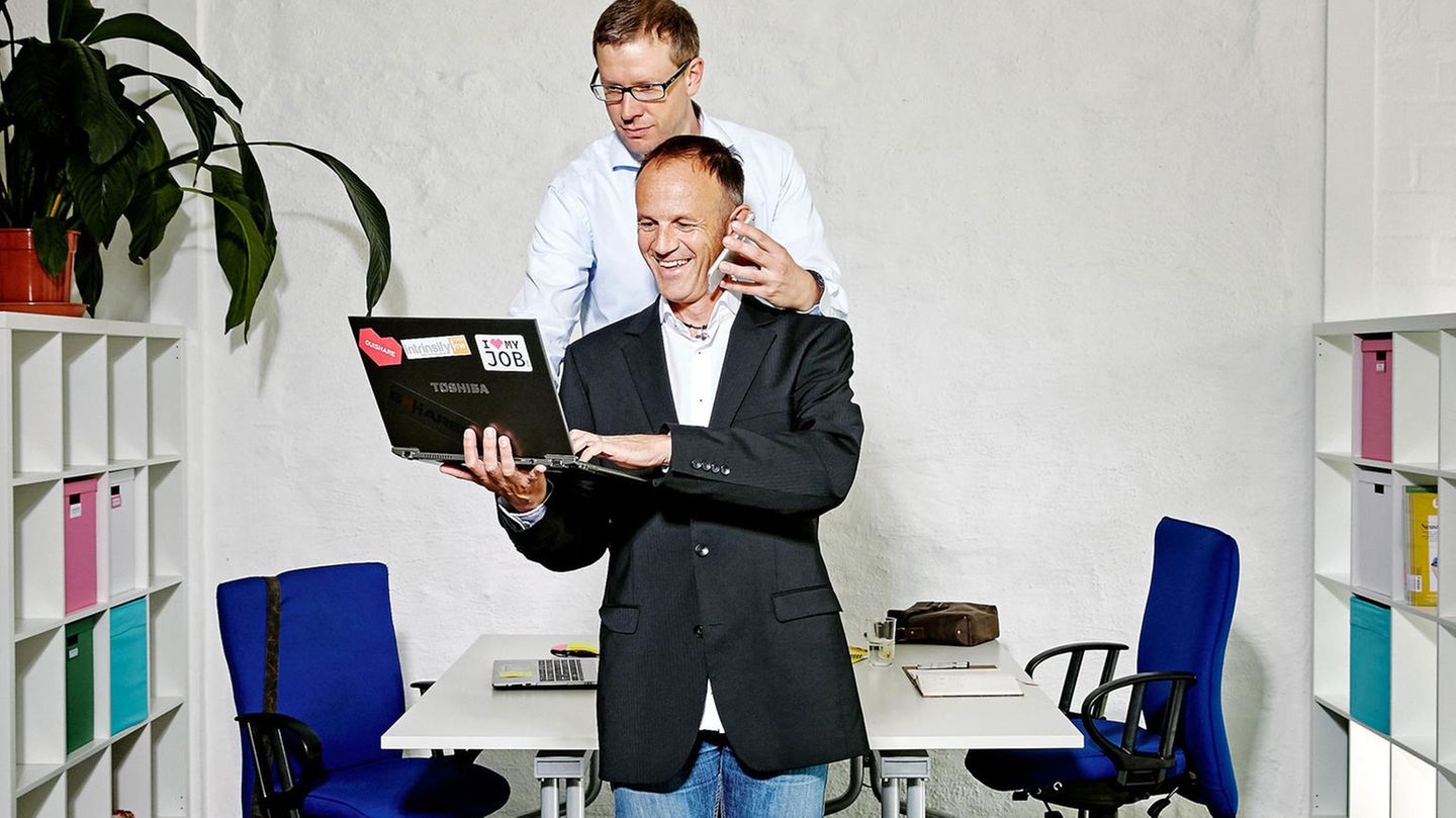 Nicolas Woldmann und Christoph Karsten