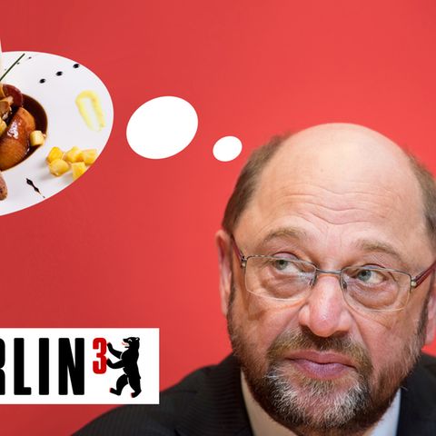 Martin Schulz mag Gänsestopfleber, das wiederum mögen manche seiner Wähler nicht ...