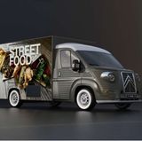 Der Aufbau als Foodtruck ist leider weniger harmonisch.