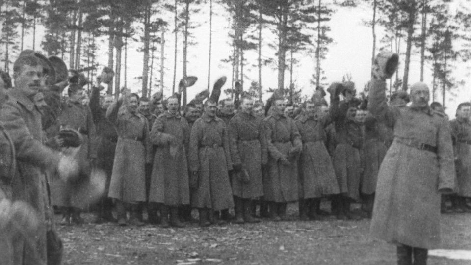 Russische Kriegsbefürworter Russische Kriegsbefürworter